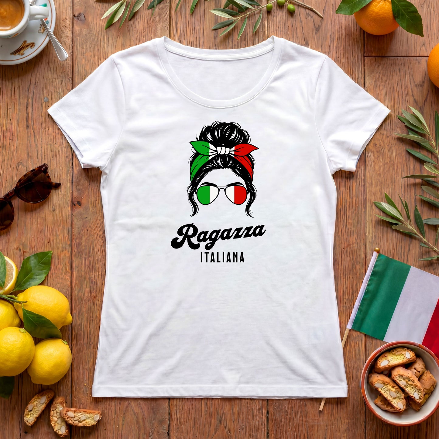 Ragazza italiana – feminines Damen Vintage T-Shirt