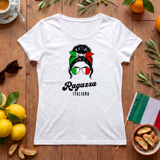Ragazza italiana – feminines Damen Vintage T-Shirt