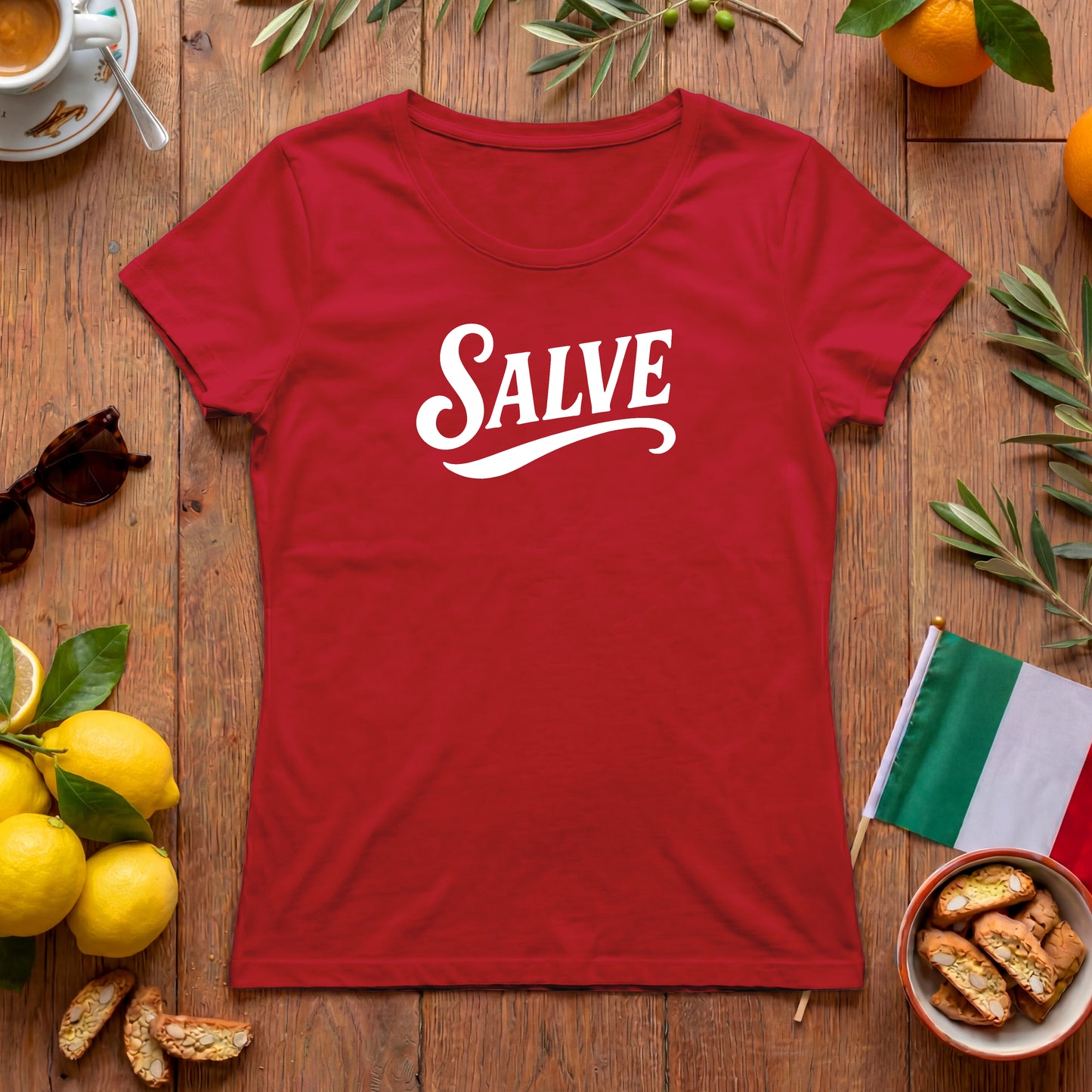 Salve Damen T-Shirt | Italien Shirt im Vintage-Look
