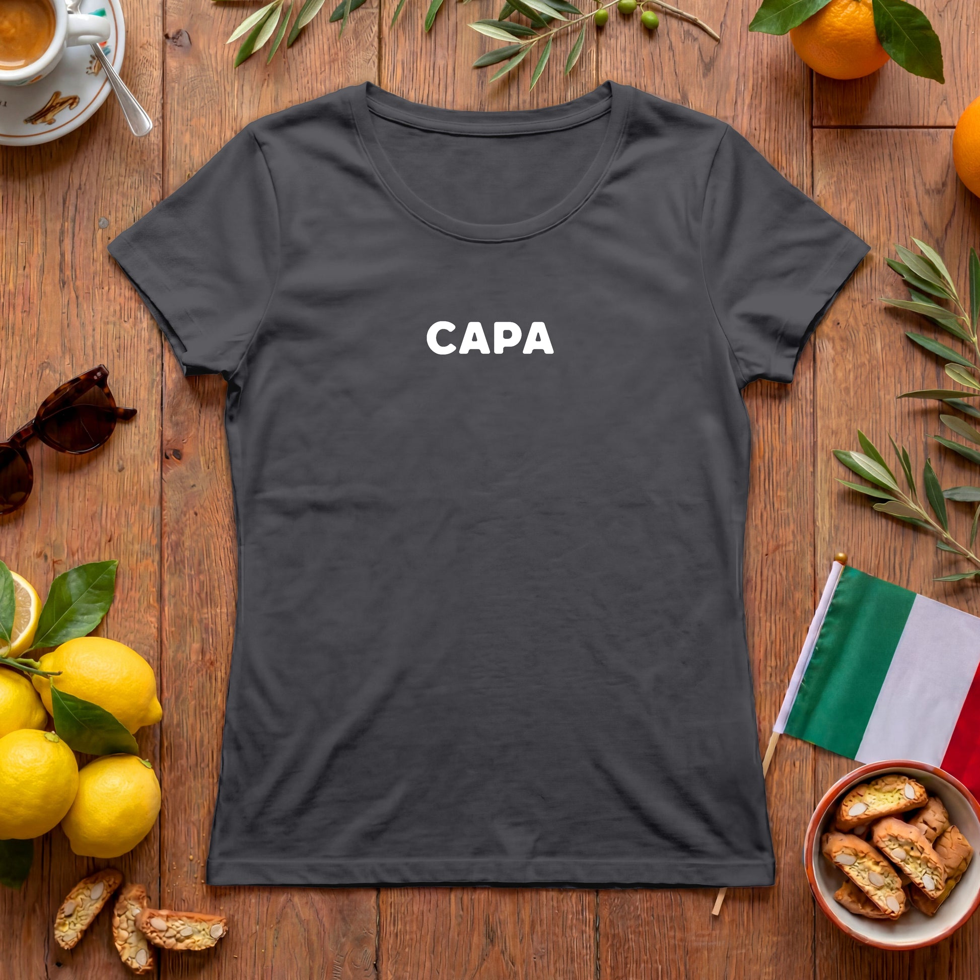 Capa Damen-T-Shirt – Italien Spruch für Chefinnen