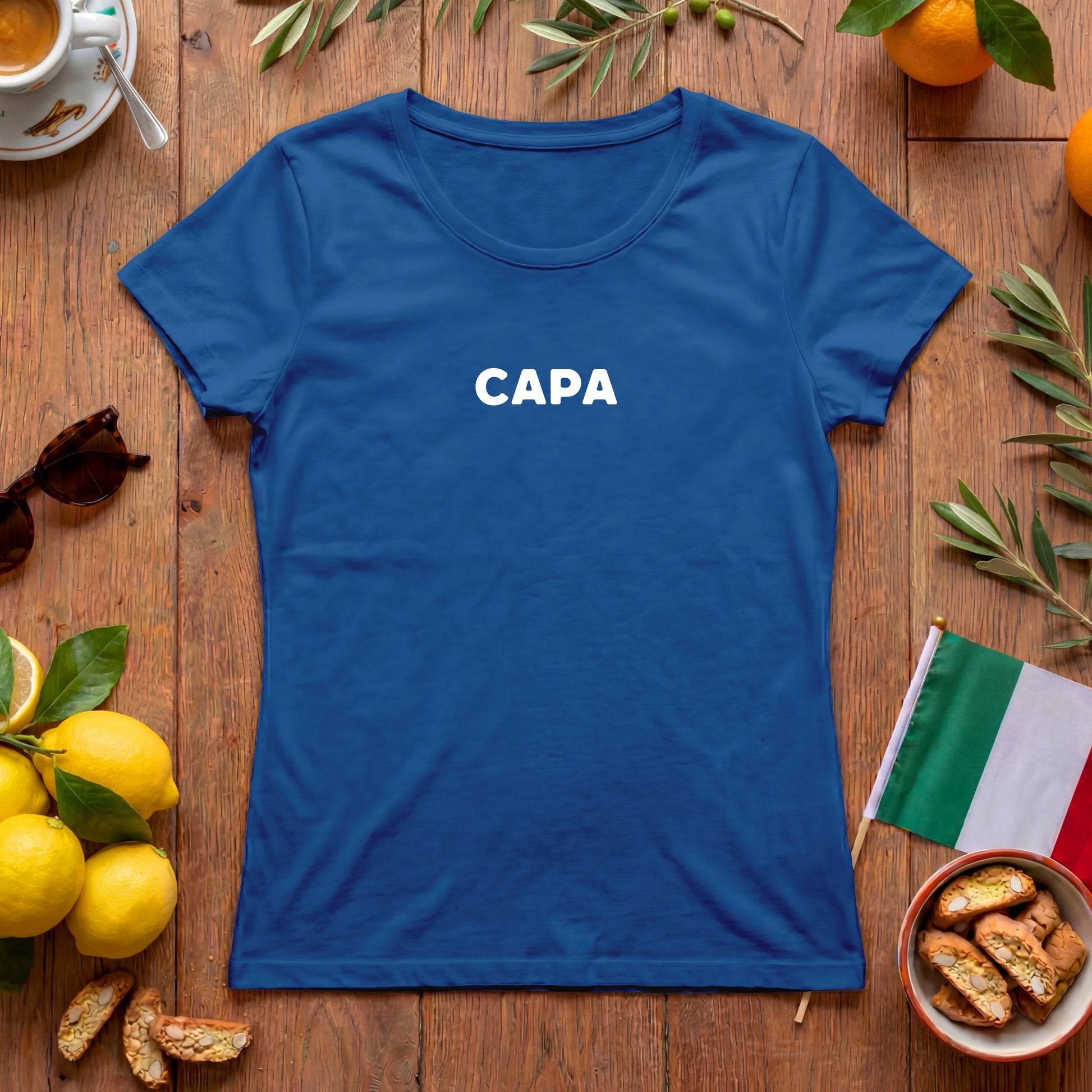 Capa Damen-T-Shirt – Italien Spruch für Chefinnen