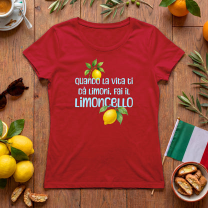 Fai il limoncello | Italien Aperitivo Damen T-Shirt