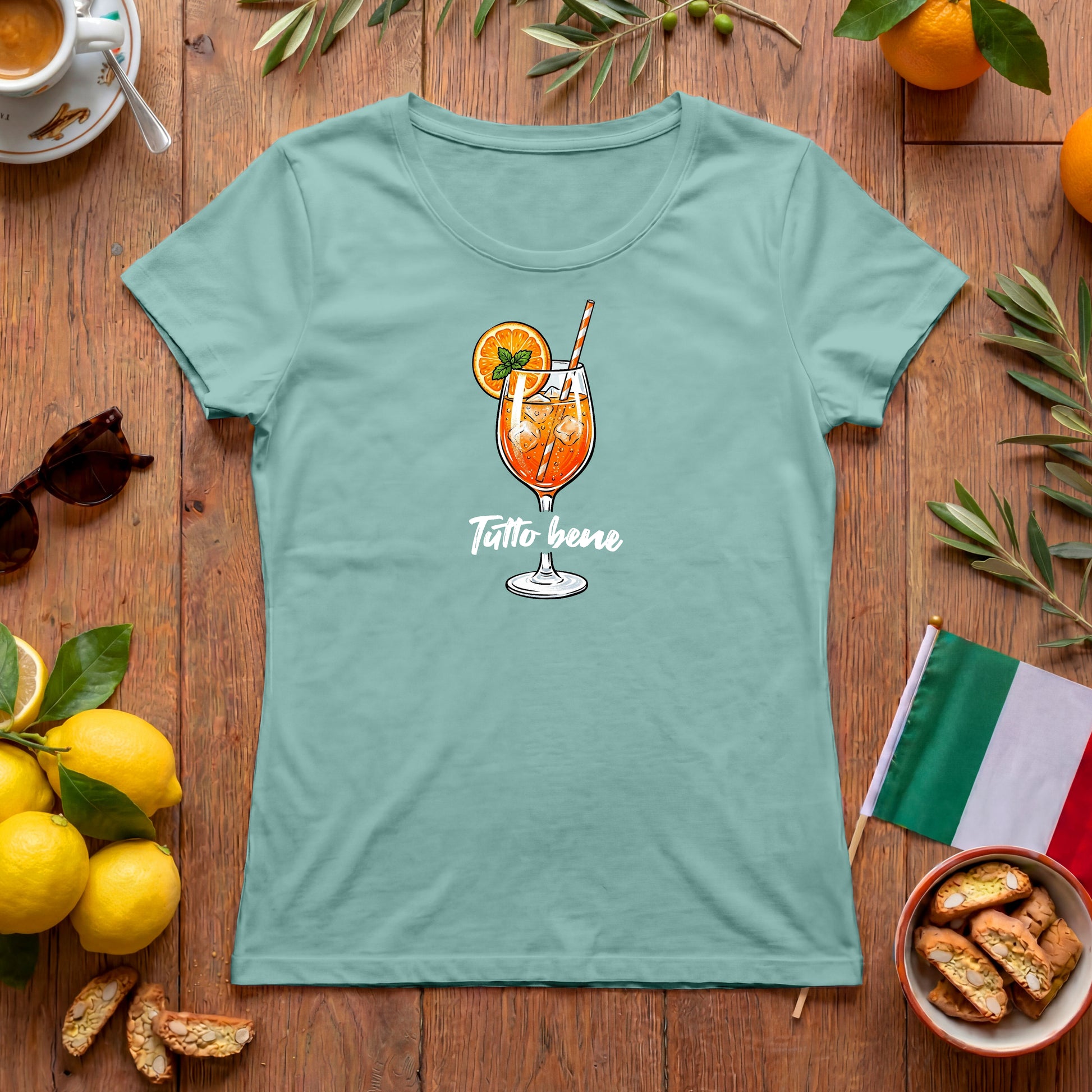 Tutto Bene Aperitivo Damen T-Shirt | Spritz Italien Style