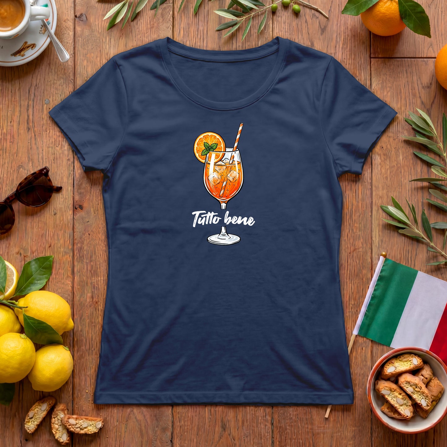 Tutto Bene Aperitivo Damen T-Shirt | Spritz Italien Style