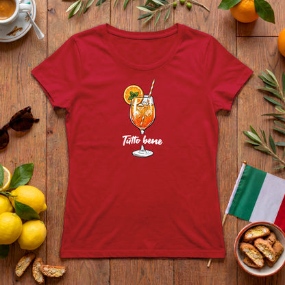 Tutto Bene Aperitivo Damen T-Shirt | Spritz Italien Style