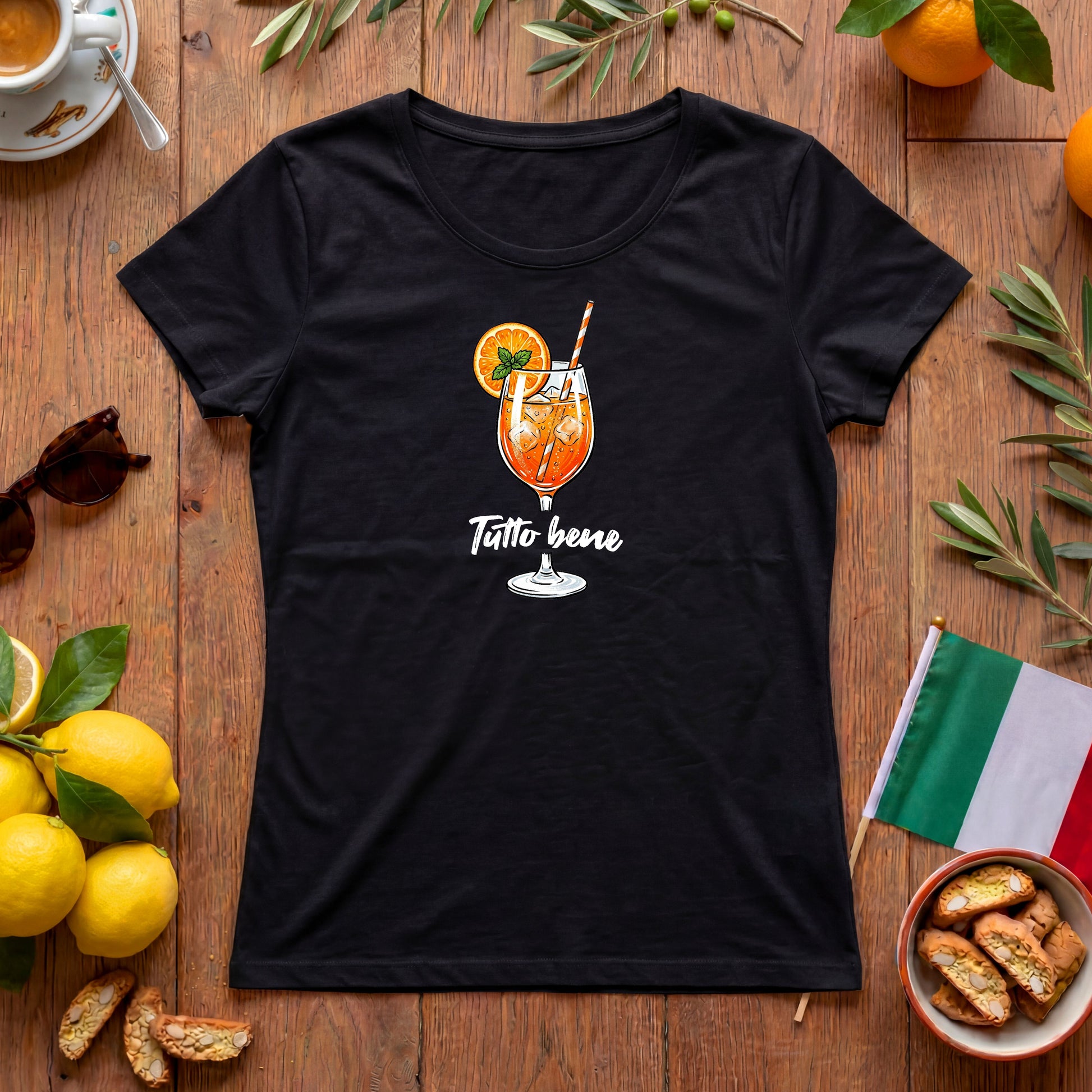 Tutto Bene Aperitivo Damen T-Shirt | Spritz Italien Style